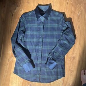 Harvey Faircloth Plaid Flannel Button Down | Sz 6